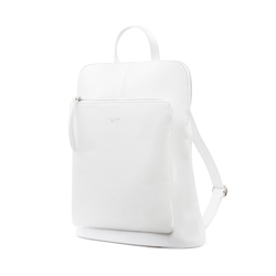 Tosca Blu Essential Leather u-zip backpack