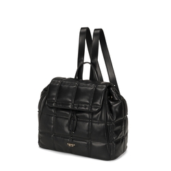 Bella Addormentata quilted soft backpack, black
