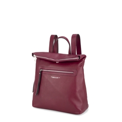 Tosca Blu Essential Genuine leather backpack, violet