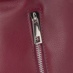 Tosca Blu Essential Genuine leather backpack, violet