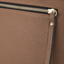 Tosca Blu Essential 2 in 1 elegant bag and genuine leather backpack, brown