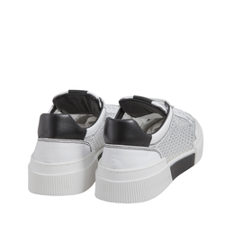 Alghero Low mesh fabric sneaker, white, 37 EU