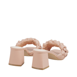 Chioggia Mid-heel woven slipper, pink, 36 EU