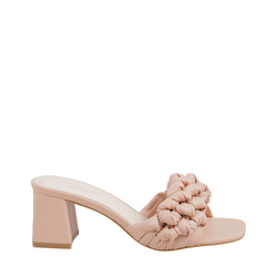 Chioggia Mid-heel woven slipper, pink, 36 EU
