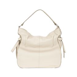 Calla Large leather slouchy bag, natural