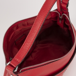 Biancospino Leather crossbody bag, red