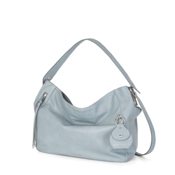 Clementina Large slouchy bag, light blue