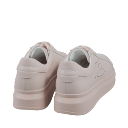 Bellaria Sneaker in pelle monocolore, rosa, 38 EU