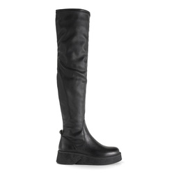 Amsterdam Boot in calfskin, black, 39 EU