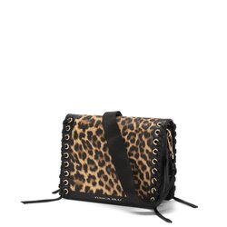 Miss Leopard Shoulder bag with flap, spotted