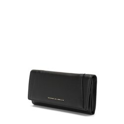 Philadelphia Large wallet with flap, black