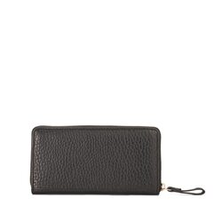 Sidney Large wallet with zip around, black