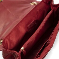 Dublin Leather crossbody bag, dark red