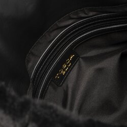 Cortina Pill effect shoulder bag, black