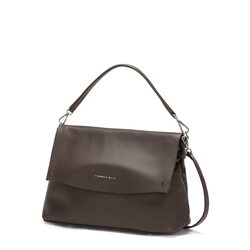 Ottawa Leather pouch bag, dark brown