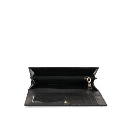 Philadelphia Medium wallet with flap, black