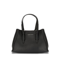 Bruges Medium leather tote bag, black