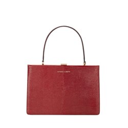 Helsinki Tejus print handbag, red