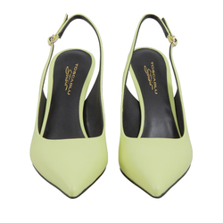 Chanel Spritz Leather Decollette, yellow, 40 EU