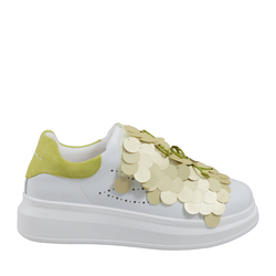 Sneaker Margarita Leather, green, 36 EU