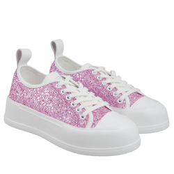 Sneaker Gin Tonic In Glitter, fuchsia, 38 EU