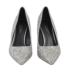 Decollette Spritz In Glitter, argento, 36 EU