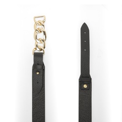Leather Belt, black, 095 EU