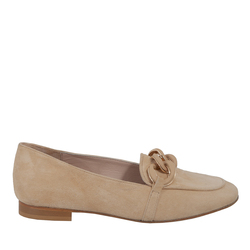 Calla Moccasin In Suede, cookie, 41 EU