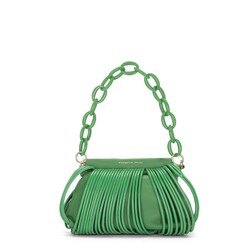 Candy Clutch Bag With Laces, green, taglia unica EU