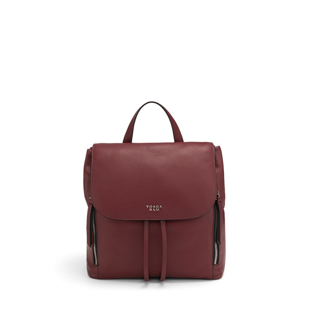 Tosca Blu - Frutti Di Bosco Genuine leather backpack