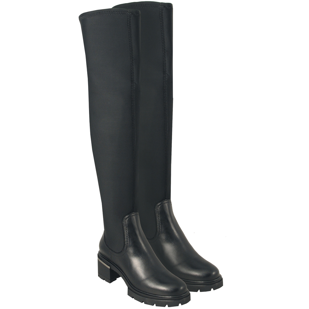 Tosca Blu Studio - Gnomo Stretch leather high-heeled boot