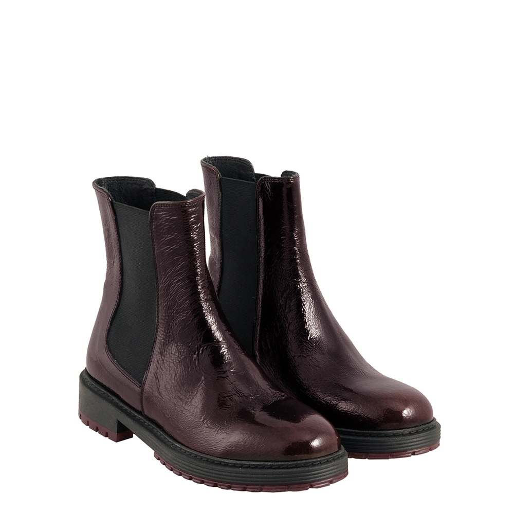Candy Naplak leather ankle boot, bordeaux, 36 EU