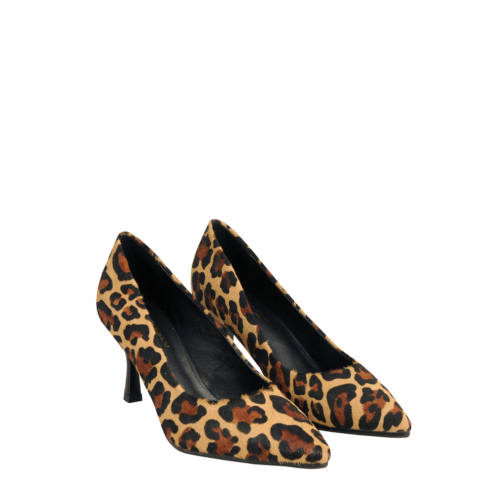 Tosca Blu Studio - Aristogatti High heel court shoes in animal leather