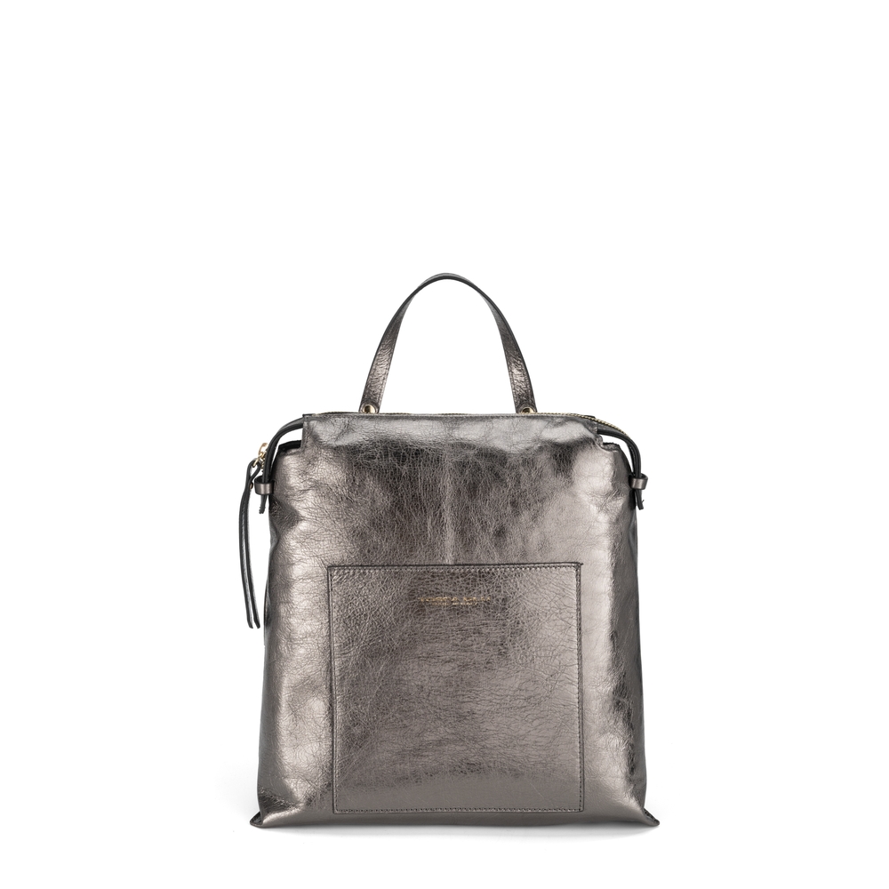 Tosca Blu - Tosca Blu Essential 2 in 1 elegant bag and genuine leather backpack