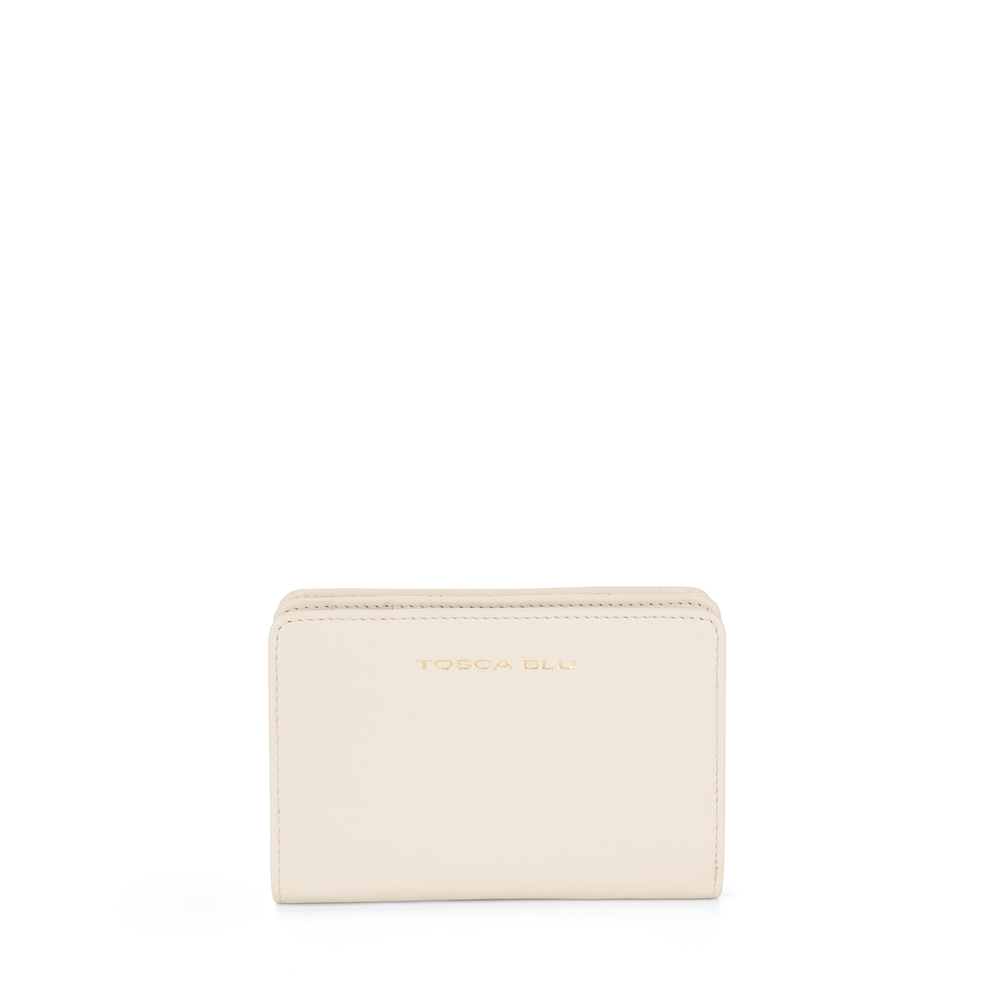 Tosca Blu - Basic Wallets Portafoglio medio in pelle con doppia apertura