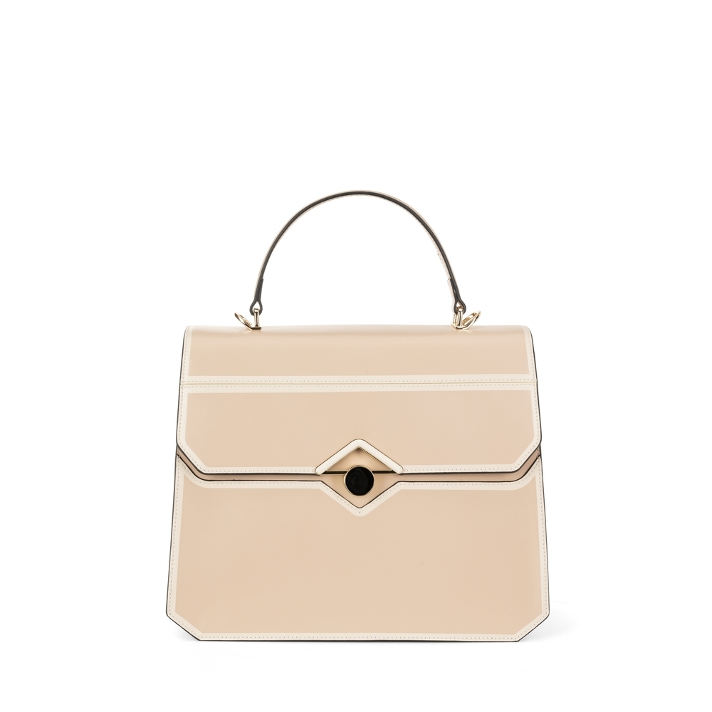 Tosca Blu - Mughetto Leather handbag with chain