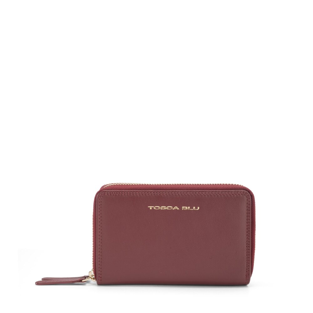 Tosca Blu - Basic Wallets Кожаный кошелек с двойной молнией
