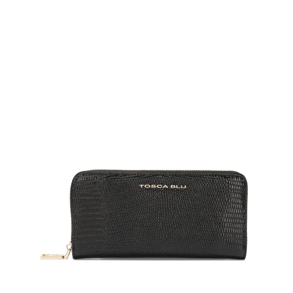 Tosca Blu - Helsinki Large zip-around leather wallet