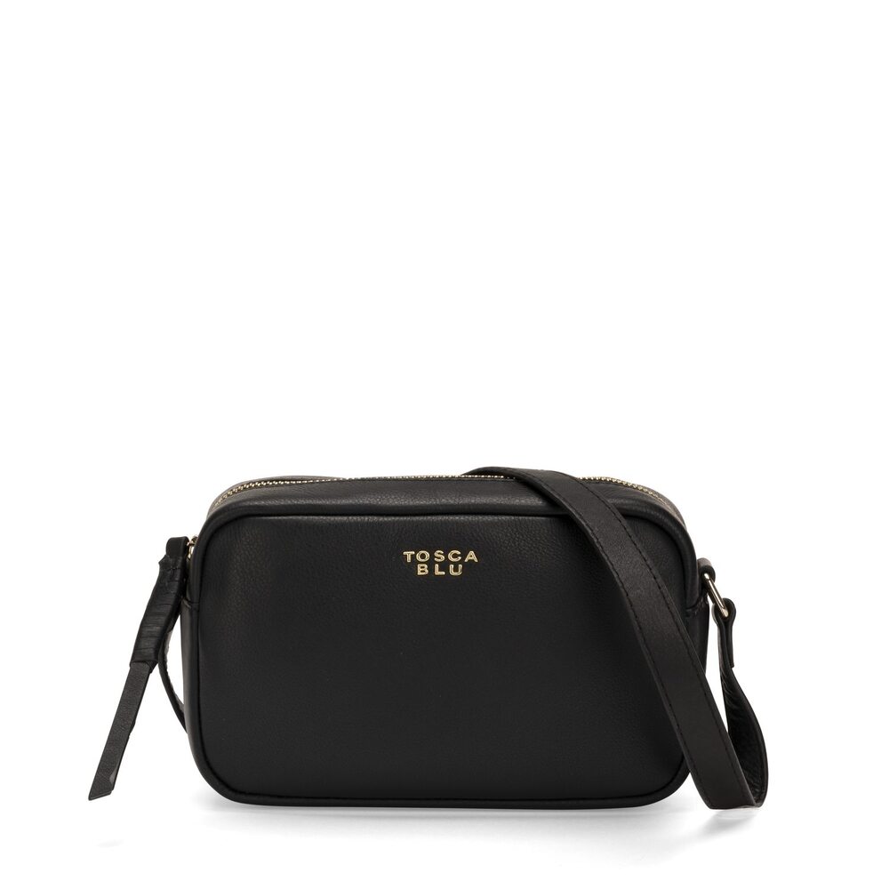 Tosca Blu - Canada Leather camera bag shoulder bag