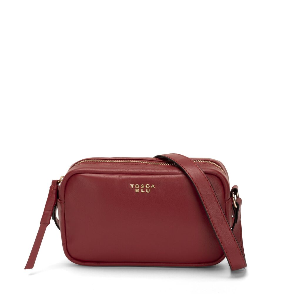 Tosca Blu - Canada Leather camera bag shoulder bag