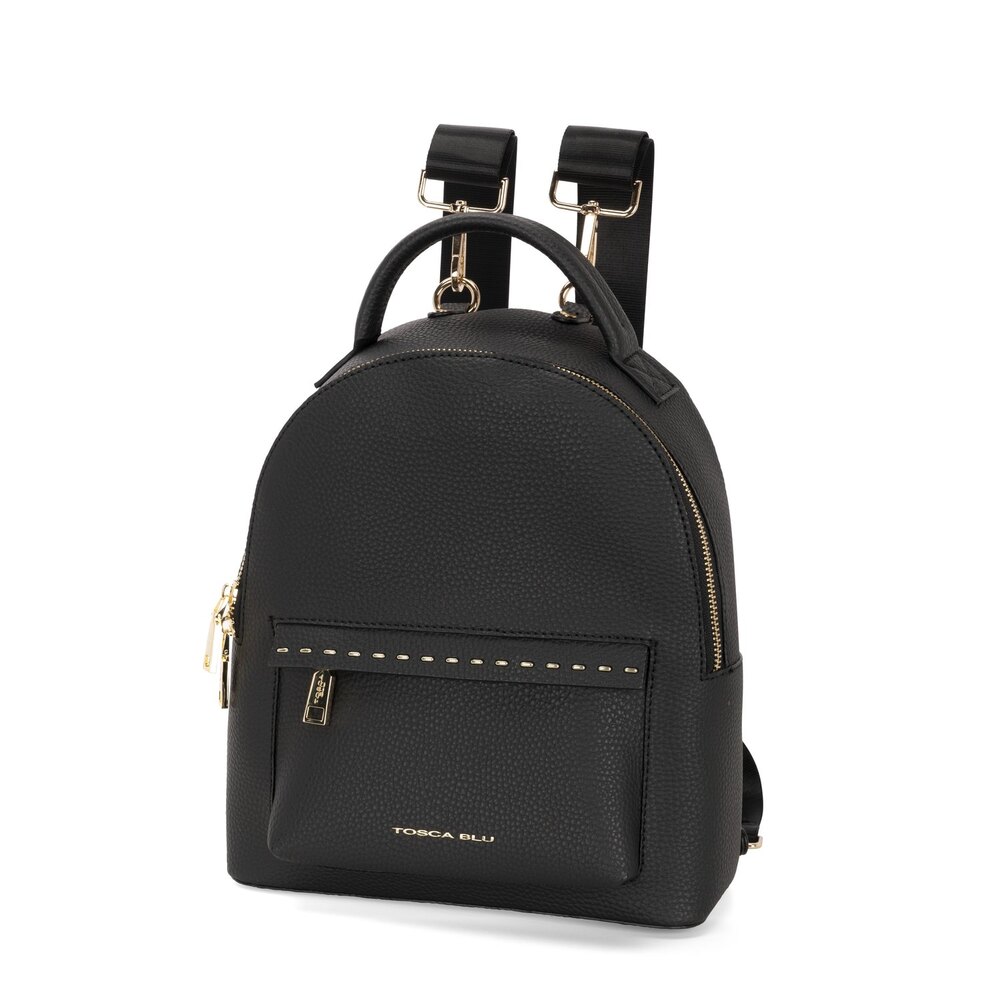 Tosca Blu - Bruxelles Rigid backpack with zip closure