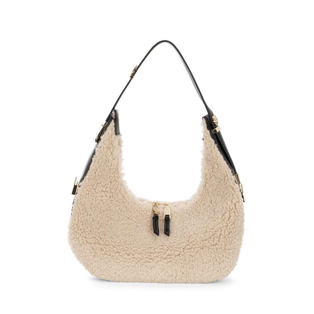 #BluToscaBlu - Sunday Market Fur-effect shoulder bag