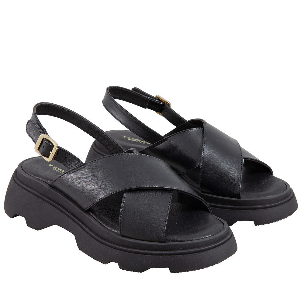 Tosca Blu Studio - Peony Sandal In Padded Nappa Leather