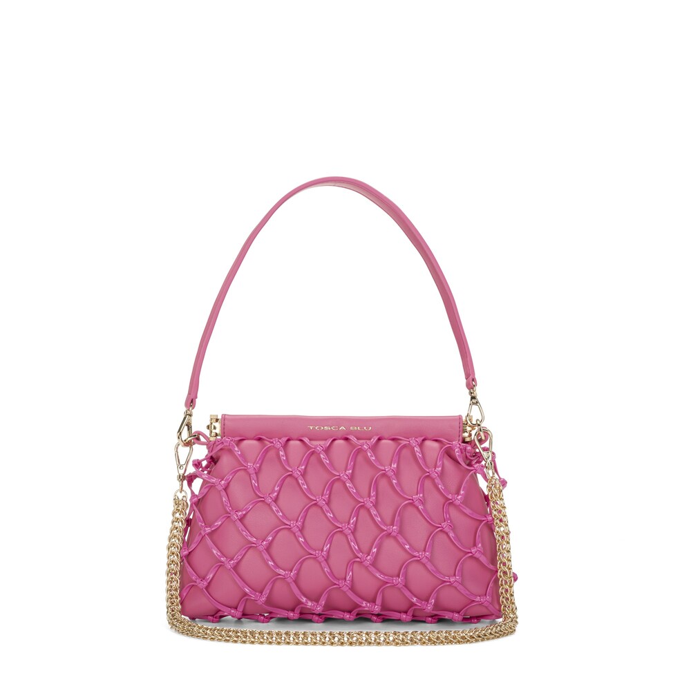 Tosca Blu - Candy Braided Clutch Bag